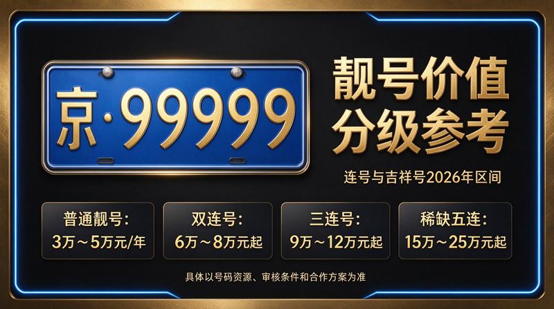 北京京牌照租赁服务展示图